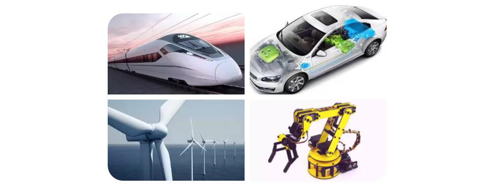 高鐵、新能源汽車、風力發電、機器人、5G基站用IGBT模塊 